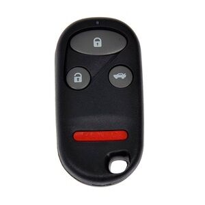 NWOT Black and Red Key Fob Remote